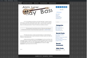 My Play Bass blog